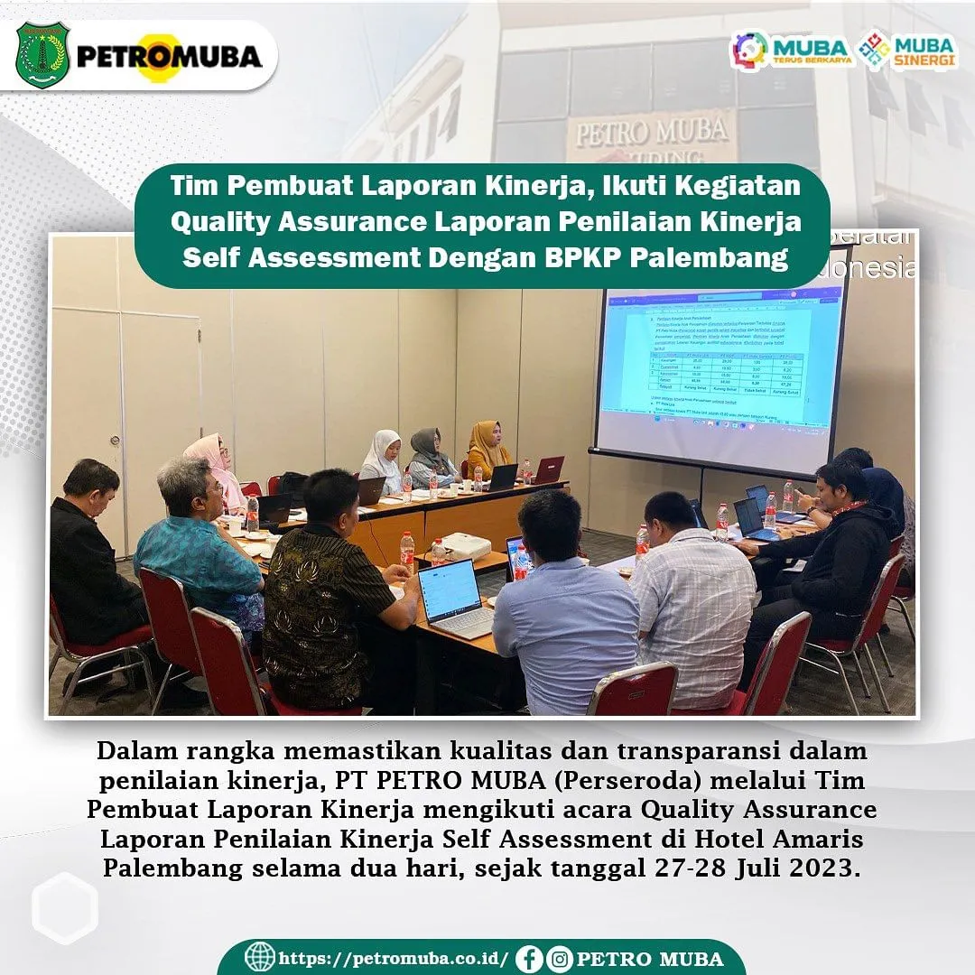 PT Petro Muba Terima Penghargaan Dukungan Dan Kerjasama Perusahaan Dalam Pemberdayaan Tenaga Kerja Lokal
