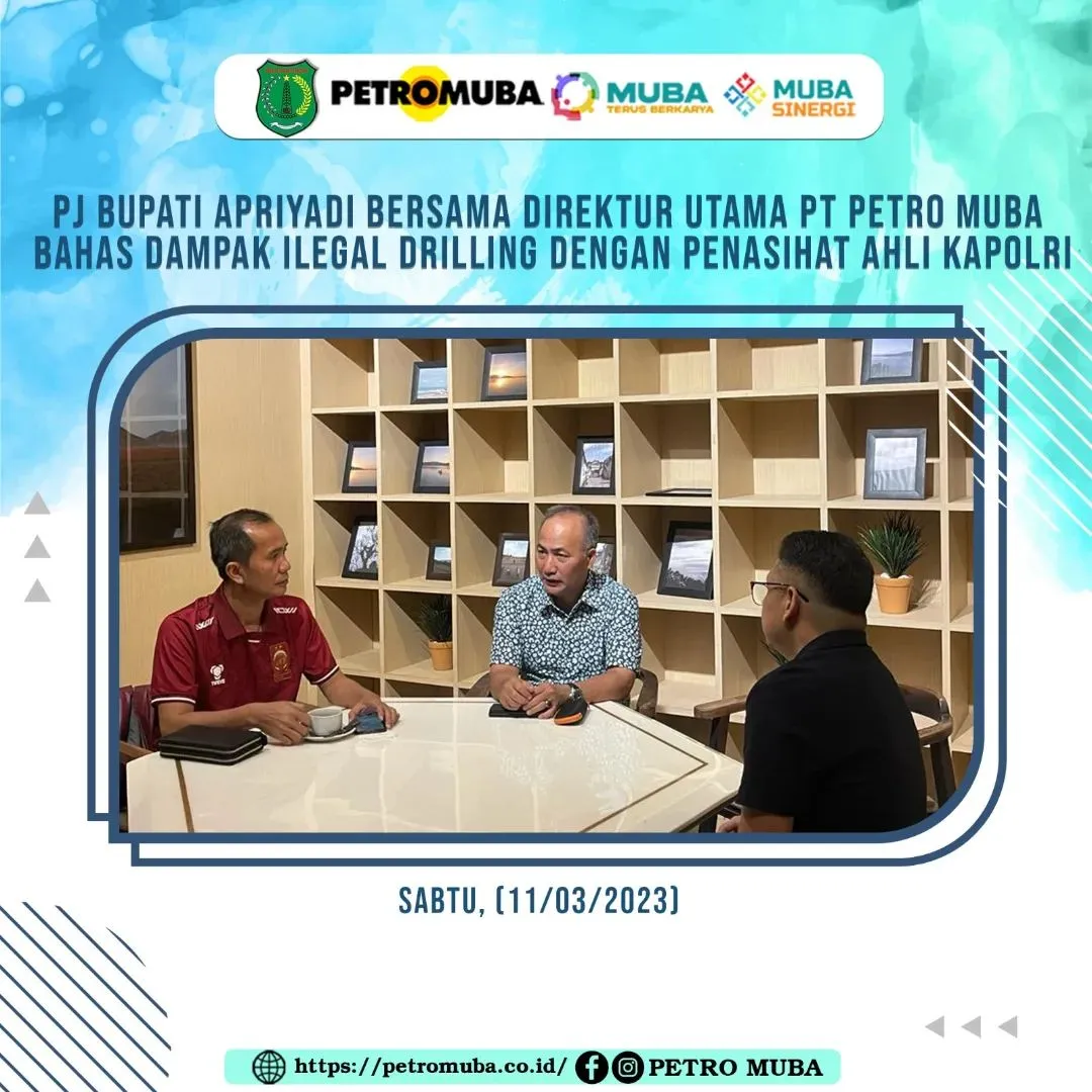 Pj Bupati Apriyadi Bahas Dampak Ilegal Drilling dengan Penasihat Ahli Kapolri